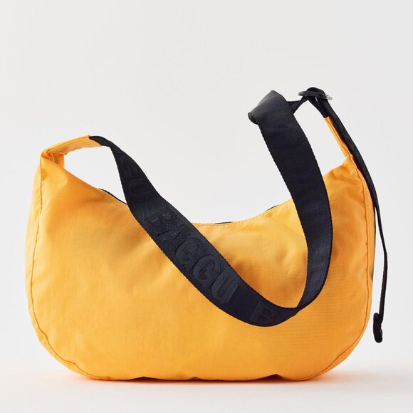 NWT Baggu Crescent Bag Medium - Mango - Picture 2 of 3